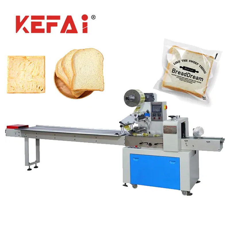 Машина для упаковки хлеба KEFAI Flowpack
