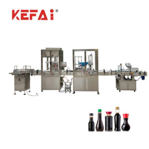 Машина для наполнения и укупорки бутылок с жидкостью KEFAI