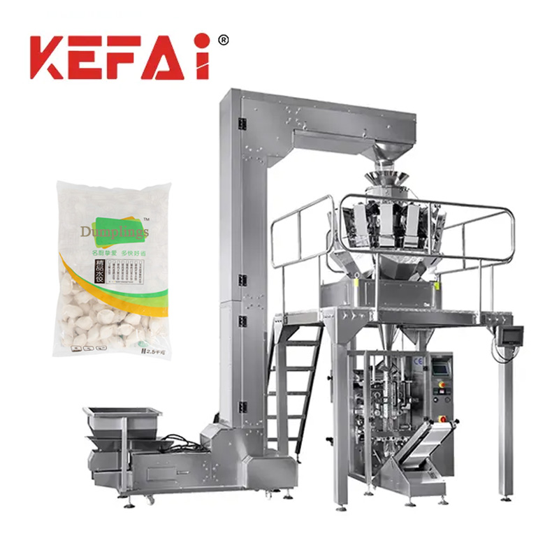 Упаковочная машина для взвешивания пельменей KEFAI