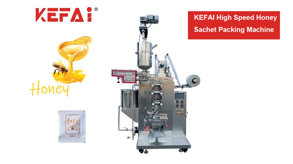 Высокоскоростная автоматическая машина для упаковки пасты KEFAI для меда 1